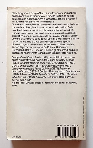 Giorgio Soavi Guardando I quadri dei pittori contemporanei Einaudi 1991 - Bild 7 von 7