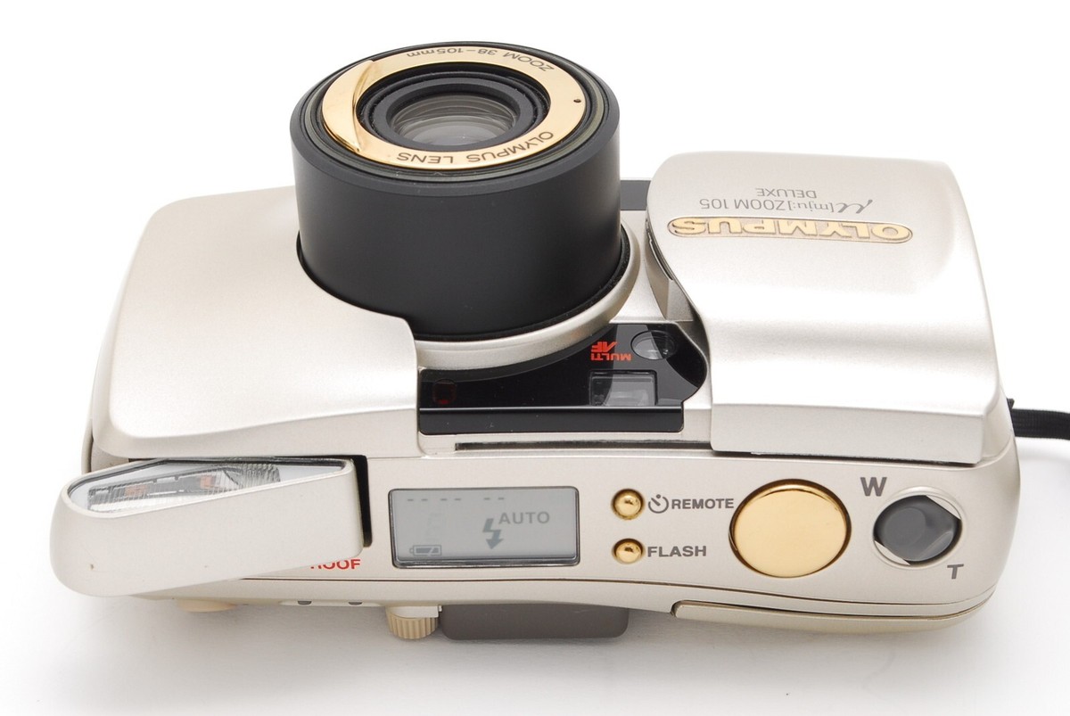 完動品 OLYMPUS オリンパス mju μ ミュー 105 DELUXE μ（ミュー） ZOOM105：シリーズ：カメラ製品：オリンパス