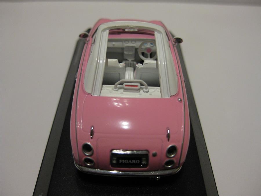 Nissan FIGARO 1:43 1/43 DieCast Model Opened PINK Kyosho