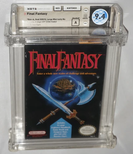 Final Fantasy (Nintendo NES) NEW Sealed WATA 9.4 A