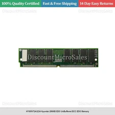 HYM5V72A3234 Hyundai 256MB EDO UnBuffered ECC EDO Memory