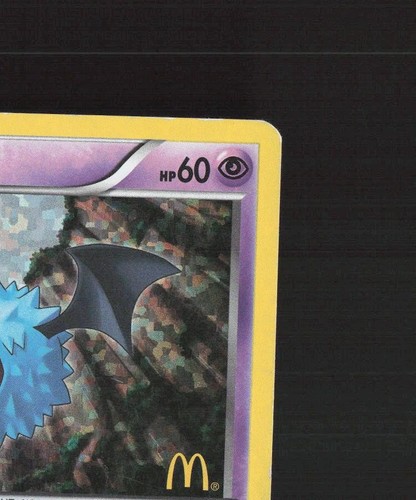Woobat 7/12 McDonalds 2012 Promo Holo Rare Pokemon Card DMG - Picture 4 of 10
