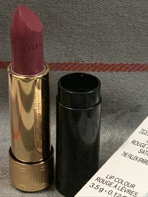 GUCCI Rouge A Levres Satin Lipstick 600 The Fallen Sparrow Rosy Pink Glossy ££