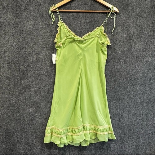 Vintage MED babydoll negligee set NWT fairycore slip dress lingerie lace chemise - Picture 2 of 11