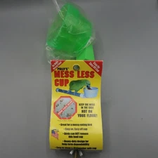 No Mess Bowl Bird Cage Bird Feeder Cup  Parrot Canary Small Cockatiel