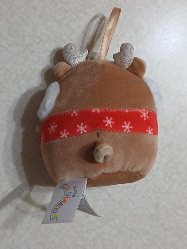 Squishmallow Ornament Plush 4" Darla Reindeer Christmas - Picture 2 of 3