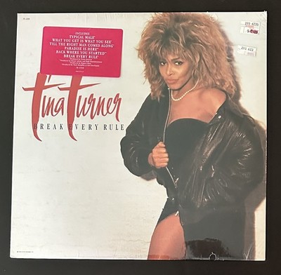   Tina Turner - Break Every Rule - 1986 Vinyl LP   Factory Sealed!