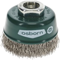 Osborn DrahtbüRste FüR Winkelschleifer 60Mm M14 TopfbüRste Stahl Rostfr. Gewellt