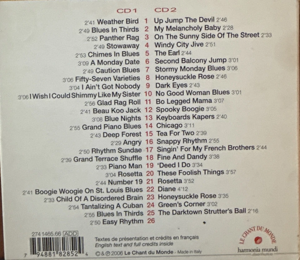 Earl Hines ‘Deep Forest’ CD EX Condition Foto 2 de 4