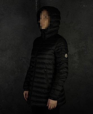 Moncler Ments Quilted Hooded Women s Down Jacket Size 2