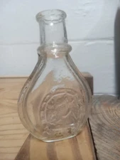  1920's BABY DOLL BOTTLE NURSER "HORSESHOE & STALLION" PICTORIAL 