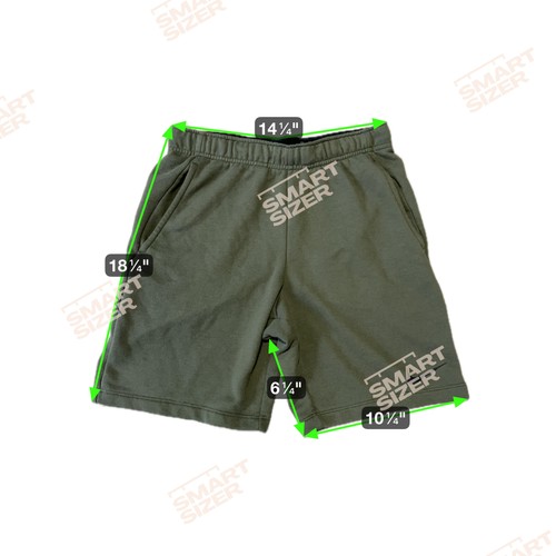Pantalones Cortos Nike Dri-FIT Polar Para Hombre Pequeños Verdes CJ4332-325 Gimnasio Entrenamiento Bolsillos - Imagen 3 de 9
