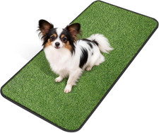 Artificial Grass for Dogs Potty, 19.8"X39.6" Reusable Pet Training Mat for Home