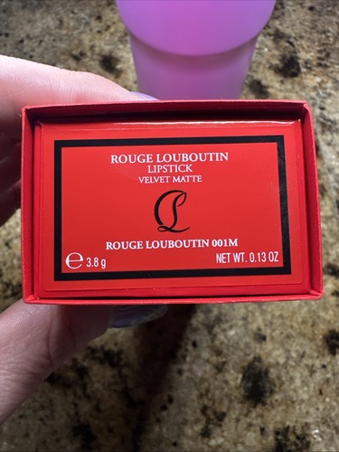 Christian Louboutin Rouge Louboutin Velvet Matte Lip Colour Lippenstift ~001M VERPACKT - Bild 8 von 9
