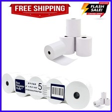 Star SP700 Kitchen Printer Paper 5 Rolls 3" x 165' 1-Ply Bond Receipt POS Cas...