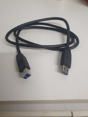 High Speed USB 3.0 Type A Male To B Male Printer Cable 1m