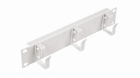 "Equip 10\" Kabelmanagement 3Xmetallringe 1U RAL7035"