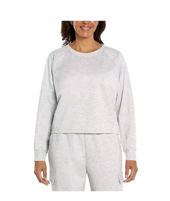 #ad #ad Express Women#x27;s Long Sleeve Pullover Size XXL Light Grey $17.99