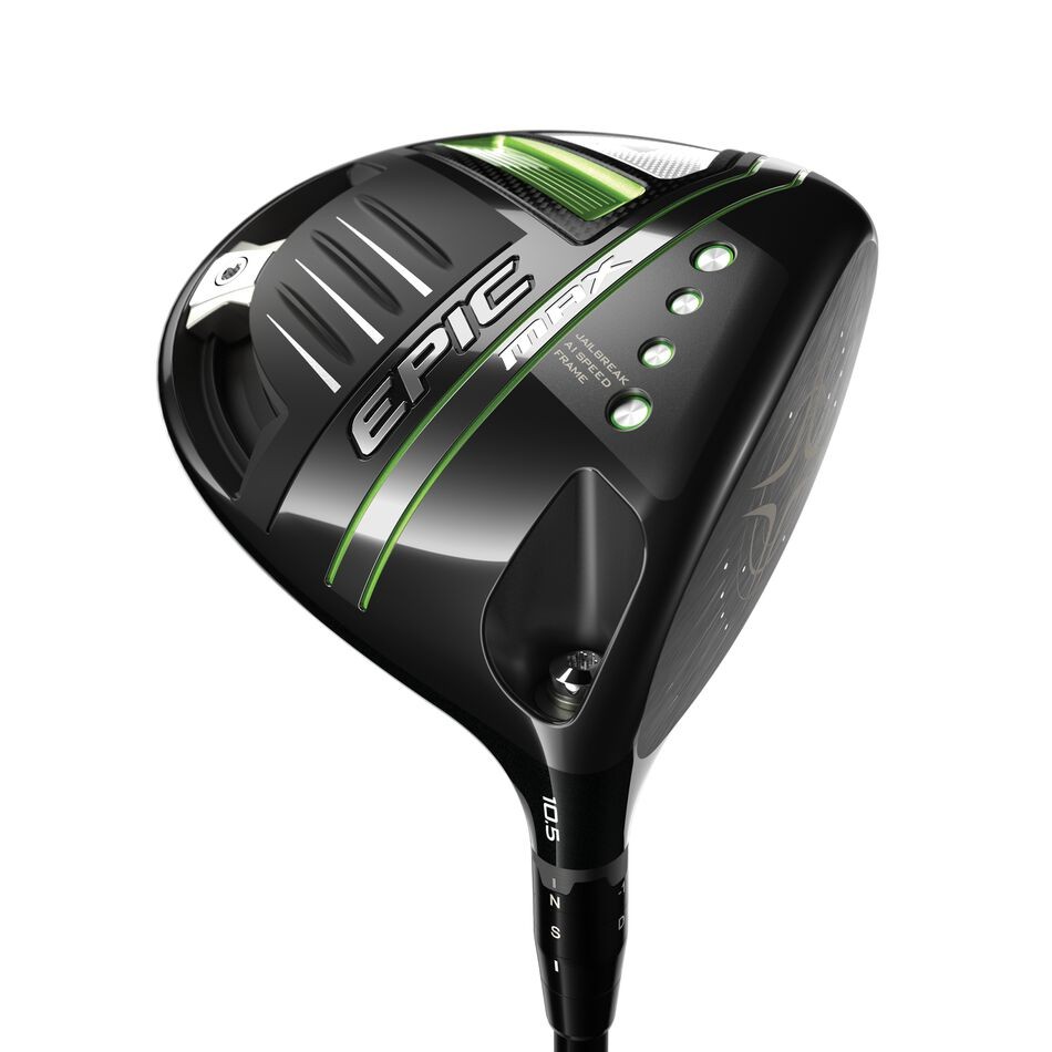 LEFT HANDED CALLAWAY GOLF EPIC MAX DRIVER 9° GRAPHITE 6.0