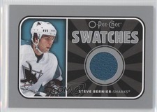 2006-07 O-Pee-Chee Swatches Steve Bernier #S-SB 1p0
