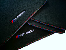 4 Tlg Velours Performance Fußmatten für BMW 5er E34 M5 Limo Tour Bj.1987-1997