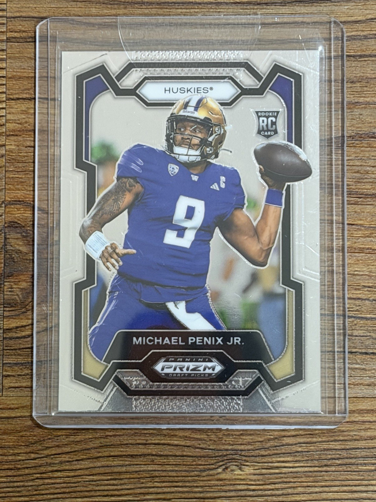 2024 Panini Prizm Draft Picks - Michael Penix Jr. #101 Silver Prizm (RC)