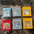Gameboy color pokemon games authentic new batteries