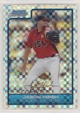 2006 Bowman Draft Chrome Futures Game X-Fractor 293/299 Jason Hirsh #FG27 sh7