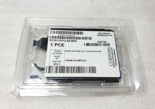 Corning ECM-UM12-04-89G Edge LC Duplex-MTP Interface Module, 12F Single Mode OS2