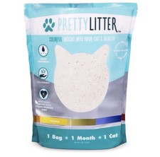 NEW 4 Bags PrettyLitter Health Monitoring Cat Litter 4 Month Supply 4 lb Each