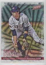 2016 Panini Black Friday Angular 6/50 Dansby Swanson #24 o7m