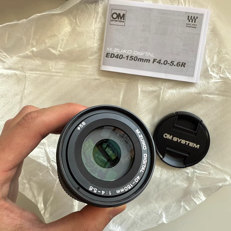 M.ZUIKO DIGITAL ED 40-150mm f4-5.6 R lens for Olympus E-M5II E