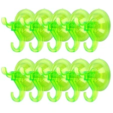 Antimbee Suction Hooks, 10 Pack Reusable Hangers, Removable Small Suction Cup...