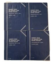 Lot Of 4 EMPTY Whitman Coin Collecting Folders NO COINS Fast Shipping Lot 18