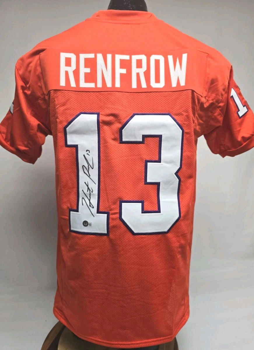 Maillot De Football Clemson Tigers 2018-22, Blanc, N°27, Taille 40 - Plaque Retirée