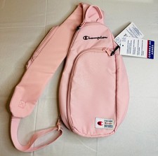 Champion Pink Sling Backpack Crossbody Bag Adjustable Strap NEW With Tags