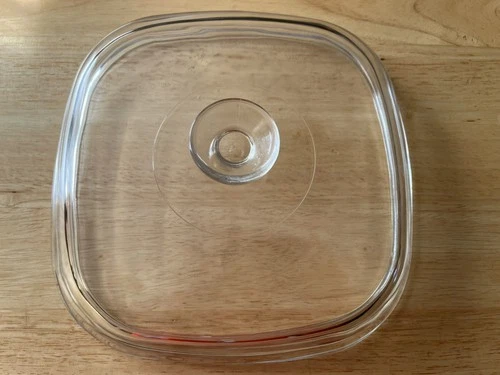 Vintage Pyrex Dome Glass Lid A12C for Corning Ware 10x10 Inch Square Casserole