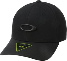Oakley Men's Tin Can Cap Black Carbon Fiber S/M