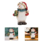 1 Pc Snowman Decorations Xmas Desktop Ornament Tabletop Decors for Parties