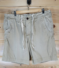 Abercrombie & Fitch Heavy Cargo Shorts Men 32 Skater Y2k Distress