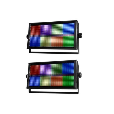 MINGJIE 500W LED Stage Strobe Wash Light with 960 LEDs RGBW 12 Colors, DMX512...