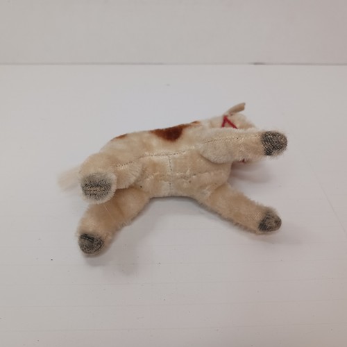 Vintage Steiff Horse with Red Bridle and Saddle Glass Eyes Germany - Picture 6 of 7
