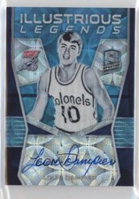 2018-19 Panini Spectra Neon Blue Prizm 22/60 Louie Dampier #IL-LDP Auto HOF 0ni0
