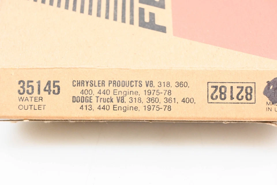 Fel-Pro 35145 Water Outlet Gaskets Qty 3 NOS - Image 3 of 3