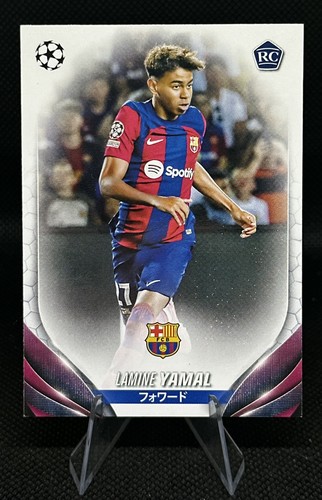 2023-24 Topps Japan Edition UEFA Club Competitions Lamine Yamal RC #64 Barcelona