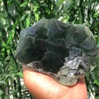 1.8LB Natural quartz crystal, crystal clear and shaped to fit the mold. — photo 2