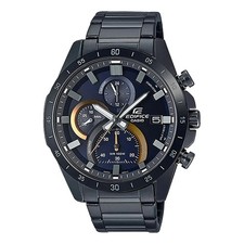 Casio Edifice EFR-571DC-2AVUDF Men's Chronograph Blue Dial Stainless Steel Watch