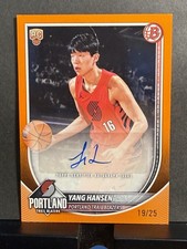 2025-26 Bowman Basketball Yang Hansen RC Autograph #RVA-YH Orange 19/25