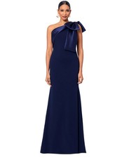 navy blue formal gown size 8 womens