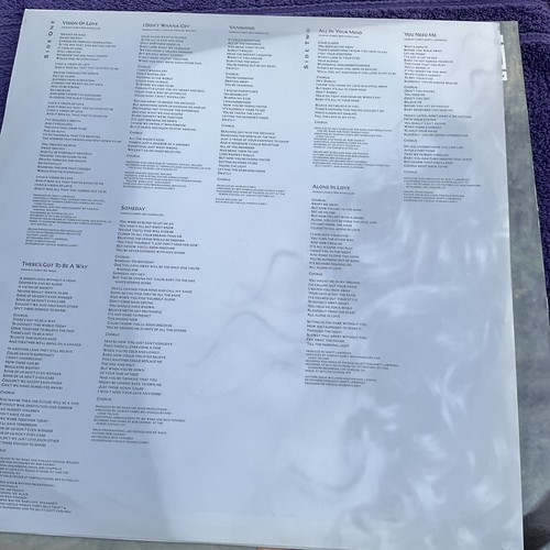 Mariah Carey Vinyl LP 466815 1 vg+ - Picture 4 of 5